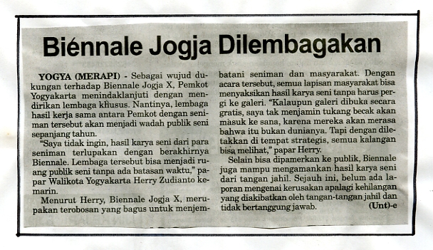 Kliping jogja terbaru